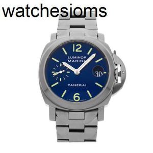 Mens Marina Designer Watch Panerass Automatic 40mm Steel Bracelet Date Pam 70 Luxury Full Stainless Waterproof Wristwatches High Quality