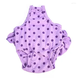 Abbigliamento per cani Intimo per animali Pantaloncini Pannolini riutilizzabili Cintura antimolestie Pantaloni fisiologici Lavabili femminili Sanitari 30E