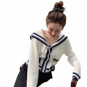 Tepeli Stil Cosplay Hardigan Sweater Kadın Okulu Üniforma Denizci Yakası Cardigan JK Japon Okul Üniformaları Örme Sweater X3RC#
