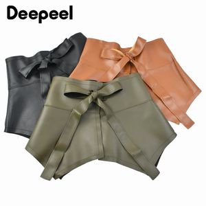 1PC Deepeel 31573 cm Moda szeroki pasek dla kobiet krawat dziobowy dekoracje gorąca sukienka Kobieta luksusowe gorsety Cummerbunds Akcesorium 240326