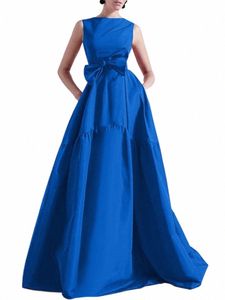 zanzea Women Swing Maxi Dr Summer Evening Vestidos Elegant Sleevel Cocktail Pleats Tiered Belted Fi Party Lg Dr b3a7#