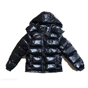 Projektanci mężczyźni i kobiety Trapstar Jackets London Coat Winterjacke Hafted Down Jacket