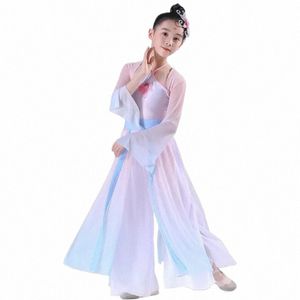 Klassische Yangko-Tänzer-Übungskleidung Traditionelle chinesische Square-Fan-Tanzkleidung Natial Square Dance Hanfu Klassischer Tanz M7wQ #