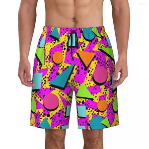 Pantaloncini da uomo Board Classic Awful 90's Neon Cute Hawaii Costume da bagno Comodo da corsa Surf Plus Size Pantaloni corti da spiaggia
