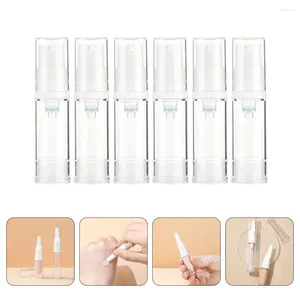 Storage Bottles 6 Pcs Travel Size Liquid Foundation Skincare Containers As Lotion