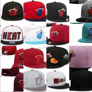 27 Farben Herren Baseball Snapback Hats Classic Alle Teams Red Vintage Black Camo Miami 