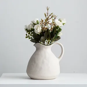 Vases Home Decoration Table Decorative Nordic Modern Wholesale Creative Flower Ceramic