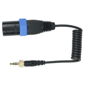 Tigelas Saramonic tipo de travamento 3,5 mm para TRS XLR macho saída de microfone cabo de áudio universal para receptores sem fio