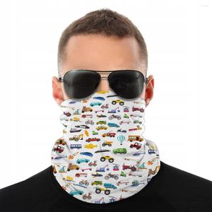 Szaliki pojazd magiczny szalik szyja twarz maska ​​halloween gaiter school autobus recykling bandanas ochrona nakrycia głowy na zewnątrz