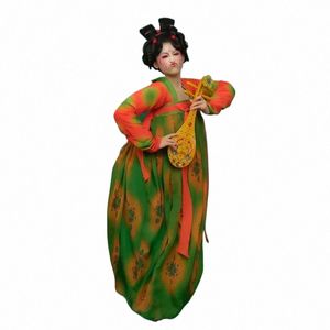 Hanfu Dance Costume Girls Princit Ancient Chinese Tang Tang Dynasty Festival Party Costume Dance Hanfu Dr T8m3#