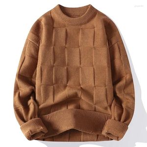 Men's Sweaters 2024 Autumn/Winter Round Neck Sweater Thickened Casual Warmth