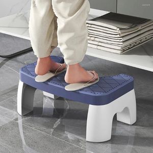 Tapetes de banho A1183ZXW WC Squat Stool removível antiderrapante assento portátil casa adulto acessórios de banheiro