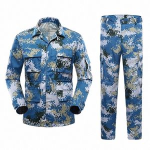 Militäruniformen für Mann Lg Sleeve Taktisches Training Outdoor-Kleidung Camoue Combat Army Suit Militar Soldat Arbeitskleidung s1KT #