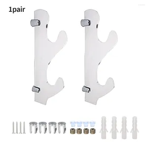 Hooks 1pair Acrylic Katana Bracket Space Saving Chinese Sword Holder Display Stand Vintage Craft Rack Multi Layer Flute Home Decor