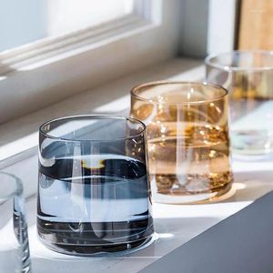 Бокалы для вина Nordic Glass Water Drink Домашний набор Виски Высокий уровень внешнего вида Ins Wind Juice Cold
