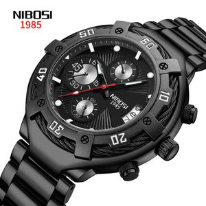 2024 Nibosi New Multi Functional Men's Hot Selling Fashion Business Quartz Watch