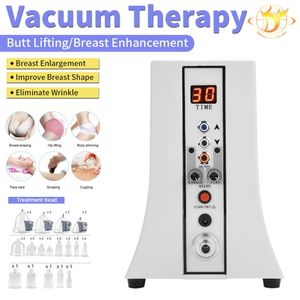 Portable Slim Equipment Vacuum Massage Therapy Enlargement Pump Lifting Breast Enhancer Massager Bust Cups Body Shaping Salon Beauty Machine