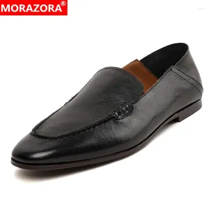 Scarpe casual MORAZORA Taglia 34-43 Mocassini da donna in vera pelle naturale Calzature piatte da donna primavera estate