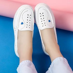 Casual Shoes Summer Flat Women Cute Soft Sole Nurses Footwear Women's Sneakers Platform Flats Zapatos de Mujer