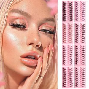 False Eyelashes Individual Lashes Long Flare High Imitation 10 Pairs Of Half Eye Grafting Natural Looking Short