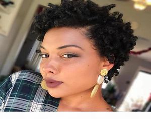 Curly Human Hair Wig Full Lace Wigs Kinky Curly Wig Short 8 Inch Brazilian Hair Wigs For Black Women5907658
