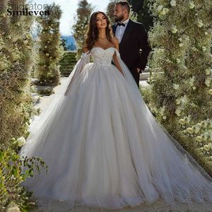 Urban Sexy Dresses Smileven Boho Hochzeitskleid Strand Schatz Spitze Applikationen Braut Robe De Mariee Garten Ballkleider 2023 yq240329