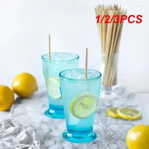 Drinking Straws 1/2/3PCS 20cm Disposable Wheat Straw Eco-Friendly Natural Portable Environmentally Bar Accessory