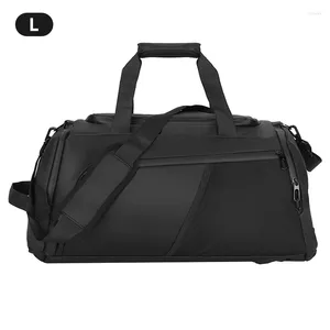 Sacos ao ar livre grande saco de fitness esporte bolsa homens mulheres secas sapatos molhados bolso estilingue ombro crossbody natação yoga ginásio mochila de viagem