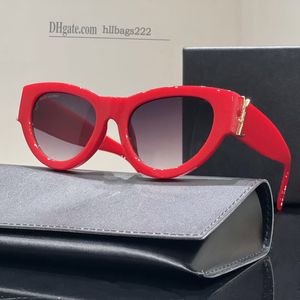Berömd designer design kattögon solglasögon för män och kvinnor bär dagligen casual y SLM Solglasögon Multi-färg tillgänglig