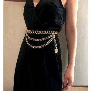 Łańcuchy brzucha Sprzedawanie Sier Gold Womens Designer Personality Big Belt Fashion Akcesoria Jewlery Drop dostawa Body Body Dhrwk