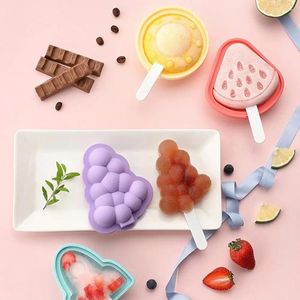Формы для выпечки «сделай сам», форма для мороженого, безопасный силикон с крышкой для пудинга, желе, забавных фруктов, ракетный диск, домашний