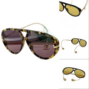 Красивые дизайнерские очки для мужчин и женщин, защищающие от солнца, маленькие круглые линзы, коричневые, фиолетовые солнцезащитные очки, металлические тонкие зеркальные ножки, очки высокого качества ga0136 C4