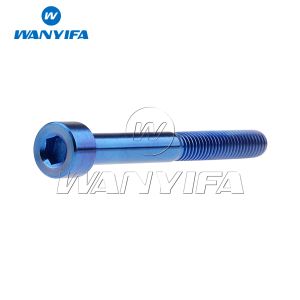 Wanyifa Titanium Bolt M5 X 10 12 16 18 20 23 25 30 35 40 45 50 55 60mmネジ自転車MTB /ロード自転車シートポストヘッドセットブレーキ