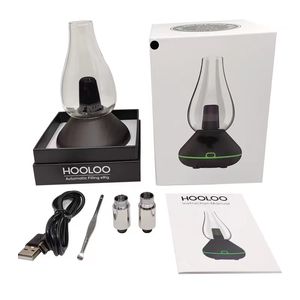 Original HOOLOO trockenes Kräuterwachs, dickes Öl, 3-in-1 E-Bong-Dab-Rig, Bluetooth, Shisha-Bong-Wachskonzentrat, trocken, gegrillt, brennend, Heizgerät, Einstellungen, langlebiges Spitzengerät