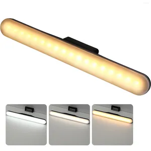 Lâmpada de parede luz leitura maquiagem guarda-roupa inteligente versátil led sob armário abs armário para cozinha