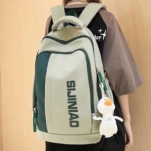 School Bags Female Travel High Capacity Book Bag Cool Trendy Lady Laptop Girl Leisure Teen Women Student College Backpack Fashion