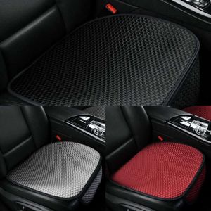 Upgrade Car Seat Cover Front Rear Breathable Cloth Cushion Protector Mat Pad Universal Skin-Friendly Feel Auto Interior Truck SUV Van