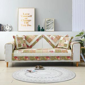 Coprisedia Cuscino per divano in cotone Fodera universale Four Seasons Comodino moderno e minimalista per bovindo