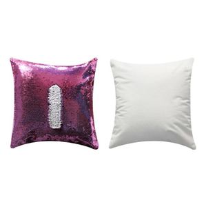 sublimation magic sequins blank square shape pillow cases pure transfer printing DIY personalized customized gifts wholes 3828280