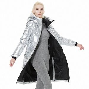 icebear 2023 winter new style lengthened down jacket fiable over-the-knee winter ladies jacket GWY22527D 07CU#