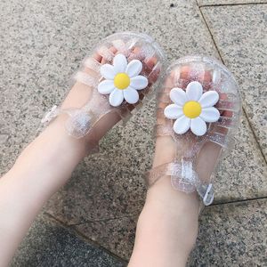 Kids Sandals 여자 검투사 신발 여름 블링 플랫 해변 어린이 쉘 젤리 젤리 샌들 유아 발판 핑크 흰색 검은 황금 n l9fa#