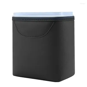 Interior Accessories Car Trash Can Large Leak Proof Container For Auto Cleaning Supplies Travel Camper Truck Convertible