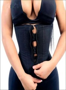 Bel Destek Korse Vücut Şakacı Lateks Eğitmeni Zipper Underbust İnce Tommum Cincher Zayıflama Kılavuzu Kemer Shapewear Kadınlar5516394