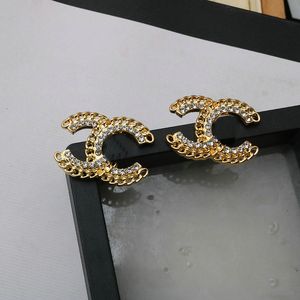 ماركة مصممة الأقراط 18K GOLD FASHION WOMEN