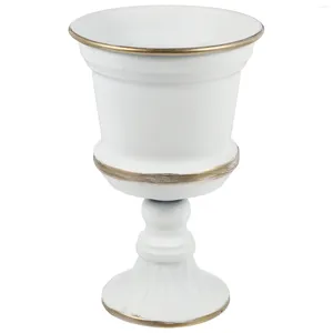 Vasi Vaso da fiori Tavolo da matrimonio Centrotavola Fioriera da giardinaggio Vaso in metallo Contenitore Decorazioni in ferro