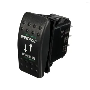 Kaseler 12V 20a Vinç Out Out-Off-On Rocker Switch 7 Pin LED Green