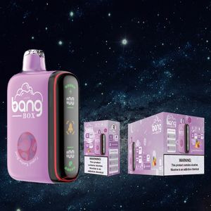 Bang Digital Box 9K 12K 15K 18K Puffs Einweg-E-Zigarette 9000 18000 Puffs Vape Pen 28 ml vorgefüllter Pod Gek Puff Bar Vaper mit Display