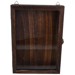 Frames Insect Vintage Specimen Box Display Cabinet Wood Frame Wooden Dried Flower Storage Case