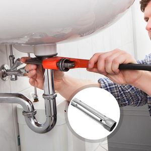 Kitchen Faucets Socket Wrench Water Heater Faucet For Undermount Sink Plumbing Tight Spaces Tool Stainless Steel Tap Hose