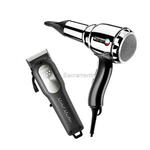 Hair Dryers EN-3019 Hot and cold air hair dryer stainless steel high power household hair dryer hair clipper set 240329